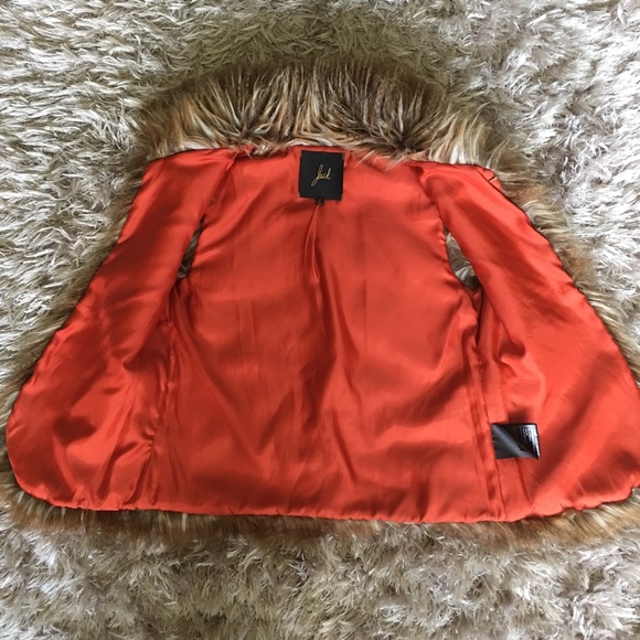 BB Dakota Jack Ombré Fur Vest Size Small - Picture 4 of 5